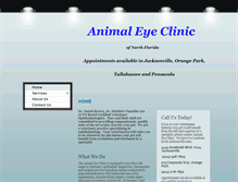 Tablet Screenshot of animaleyevets.com